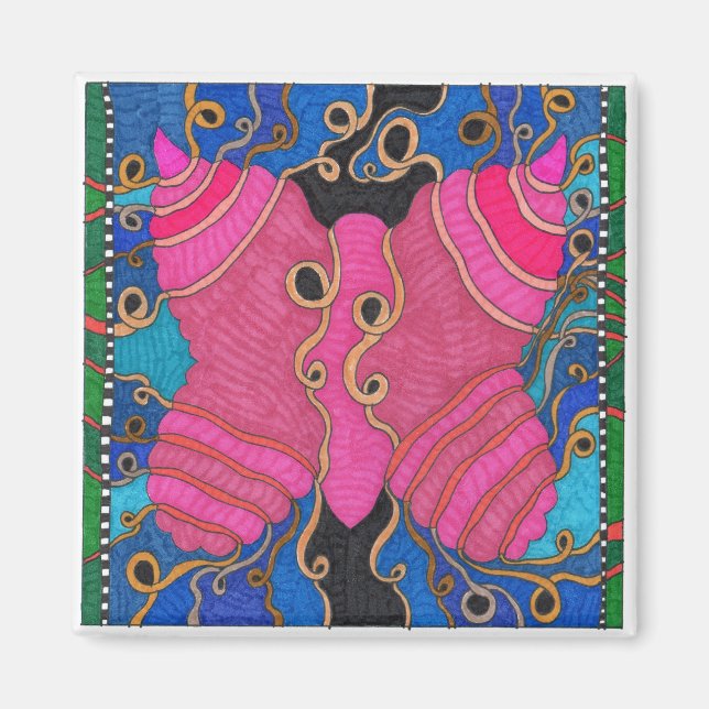 Schmetterling1 Magnet (Vorne)