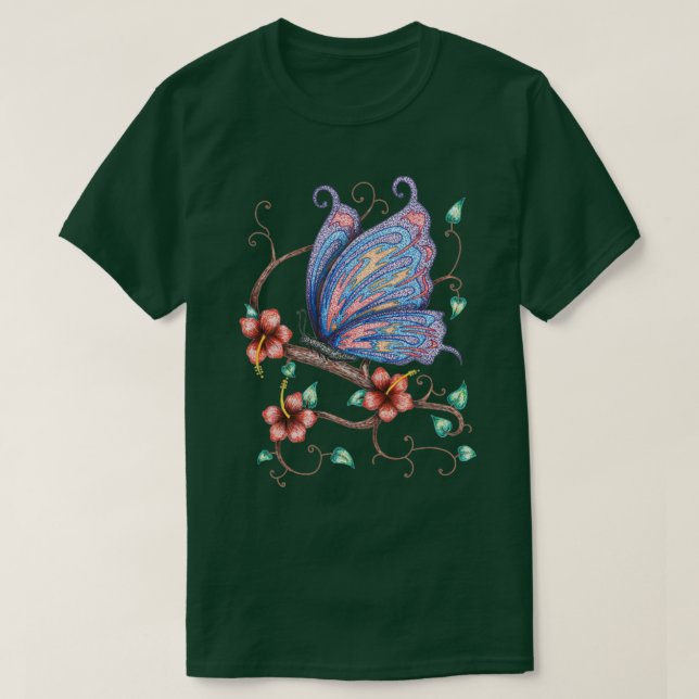 Schmetterling27 T-Shirt (Design vorne)