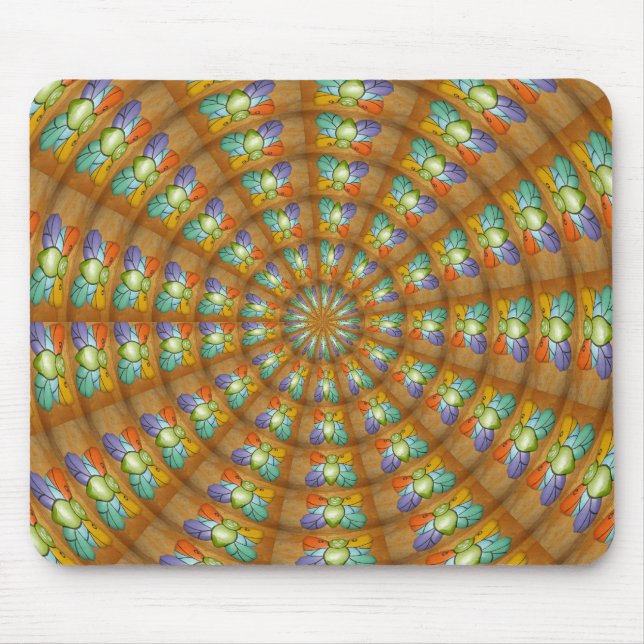 Schmetterling 1 Mousepad (Vorne)