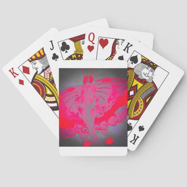 Schmetterling 2,0 Deck Karten Spielkarten (Rückseite)