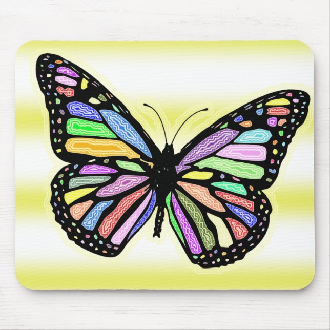 Schmetterling 2 mousepad (Vorne)