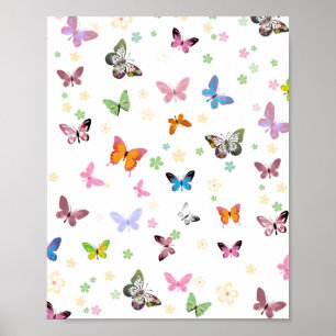 Schmetterling 2 poster