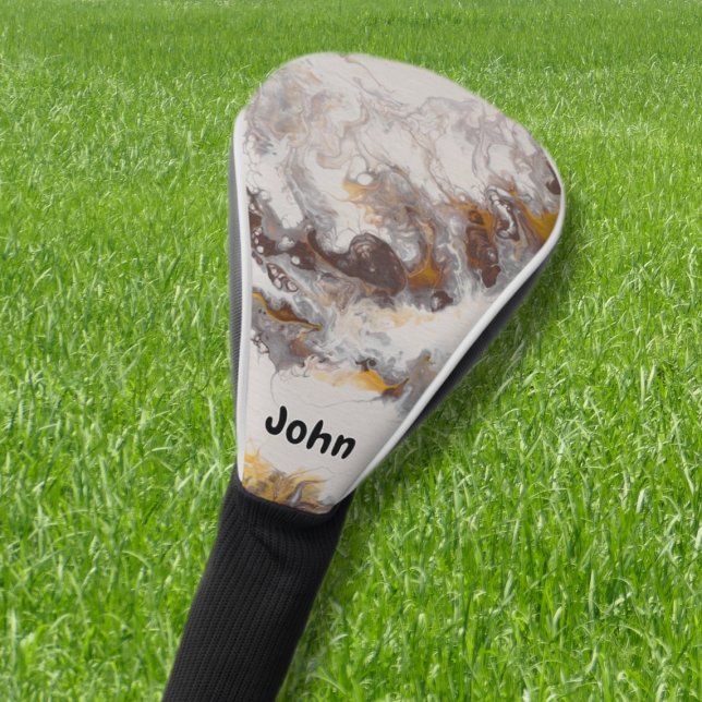 Schmetterling - abstrakte Acrylsäure Golf Headcover (Von Creator hochgeladen)