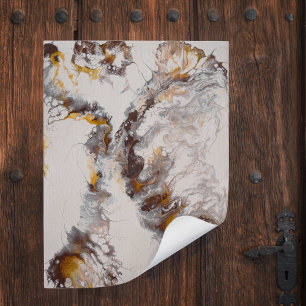 Schmetterling - abstrakte Acrylsäure Poster