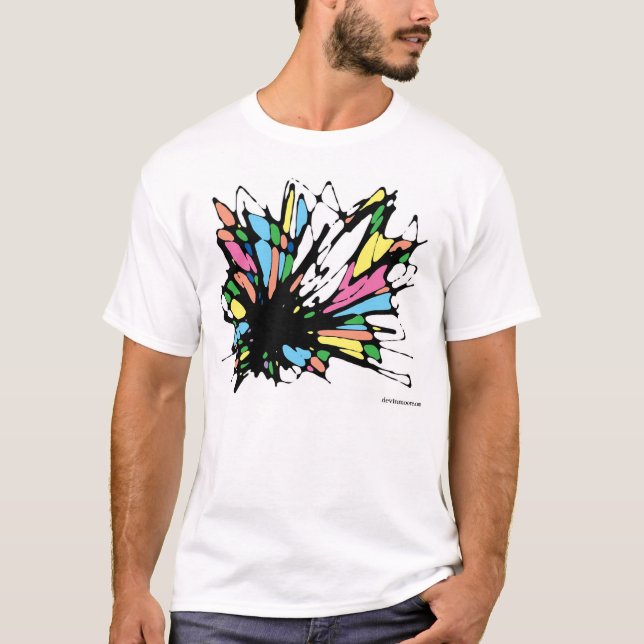 Schmetterling abstraktes 1 T-Shirt (Vorderseite)