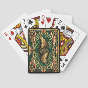 Schmetterling, Art Deco Wildlife Spielkarten