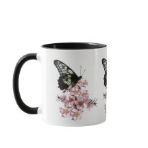 Schmetterling auf Blume - Nature-Inspiriert Design