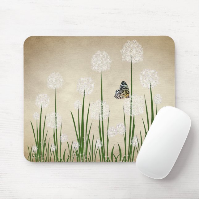 Schmetterling auf Lüster Mousepad (Mit Mouse)