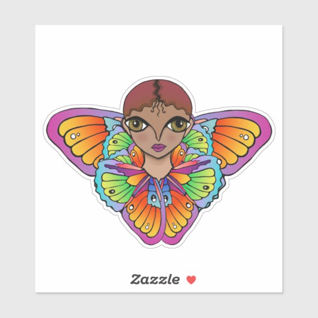 Schmetterling Aufkleber (Blatt)