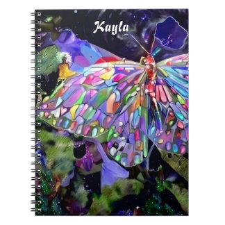 Schmetterling aus dem geheimen Garten Notizblock