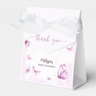Schmetterling Baby Shower Geschenkschachtel