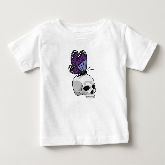 Schmetterling Baby T-shirt (Vorderseite)
