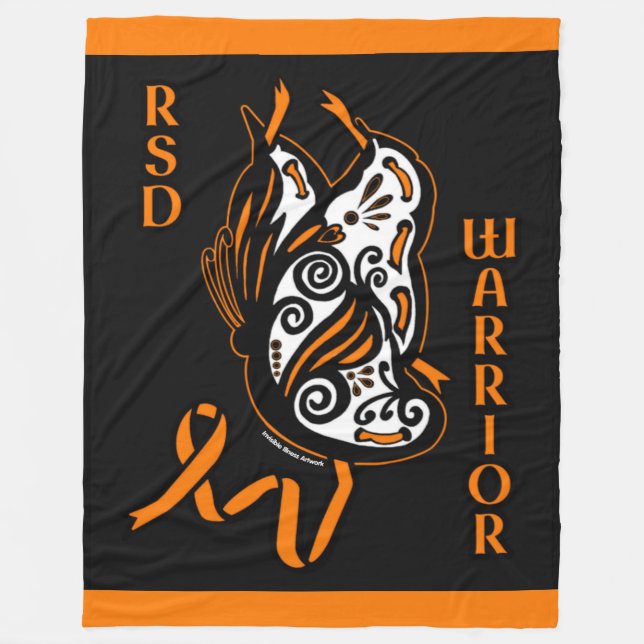 Schmetterling/Band...RSD Fleecedecke (Vorderseite)