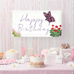 Schmetterling Banner