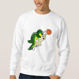 Schmetterling beim Basketball-Sport Sweatshirt