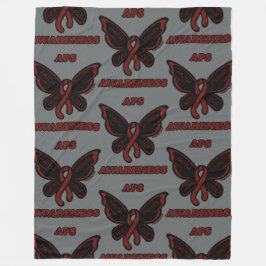 Schmetterling/Bewusstsein...APS Fleece Blanket