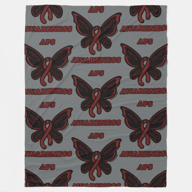 Schmetterling/Bewusstsein...APS Fleece Blanket (Vorderseite)