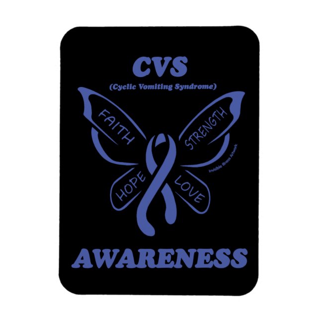 Schmetterling/Bewusstsein...CVS Magnet (Vertikal)