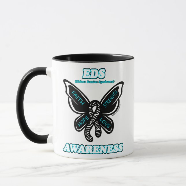Schmetterling/Bewusstsein...EDS Tasse (Links)