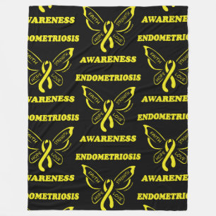 Schmetterling/Bewusstsein... Endometriose Fleece B