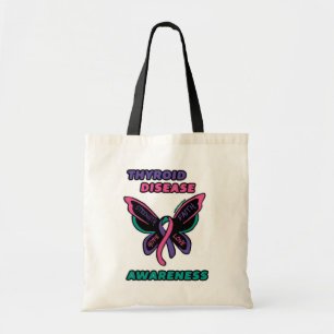 Schmetterling/Bewusstsein...Schilddrüsenkrankheit Tragetasche