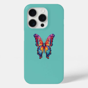 Schmetterling Blau Orange Flügel Case-Mate iPhone Hülle