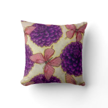 Schmetterling Blume Kissen von HAS Jewels