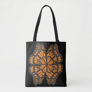 Schmetterling-Blume Monarch Butterfly Tasche