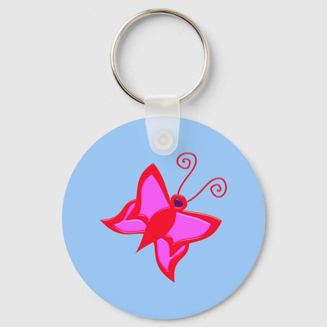 Schmetterling butterfly schlüsselanhänger (Vorderseite)