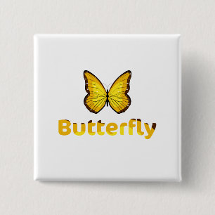 Schmetterling Button