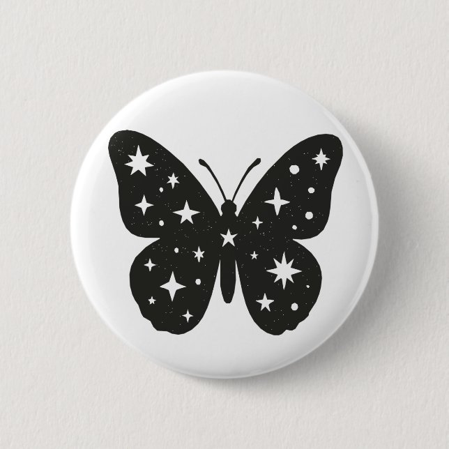 Schmetterling Button (Vorderseite)
