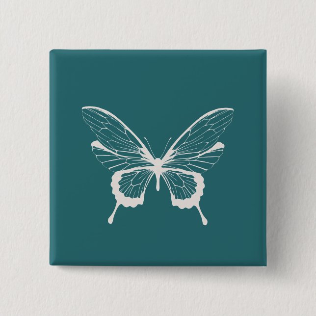 Schmetterling Button (Vorderseite)