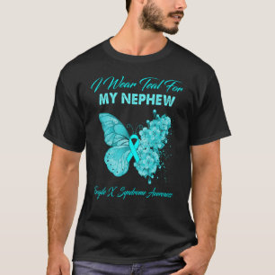 Schmetterling, den ich für mein Fragile-X-Synd in T-Shirt