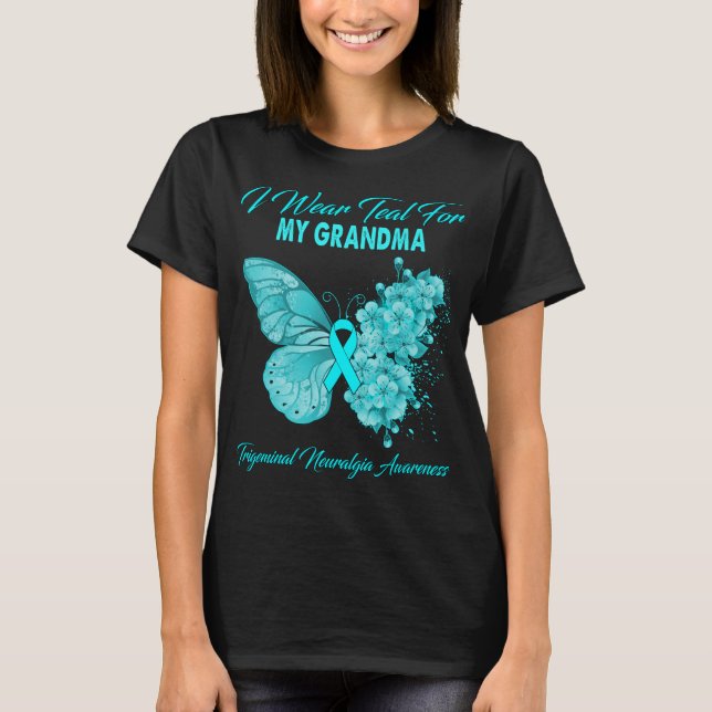 Schmetterling, den ich für mein GRANDMA-Trigeminal T-Shirt (Vorderseite)