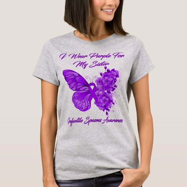 Schmetterling, den ich für mein Schwester-Kind Lil T-Shirt (Vorderseite)