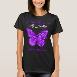 Schmetterling, den ich für meine Bruderpilepsie Li T-Shirt
