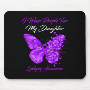 Schmetterling, den ich für meine Tochter Epilepsie Mousepad