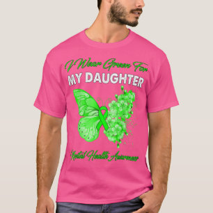 Schmetterling, den ich für meine Tochter Grün trag T-Shirt