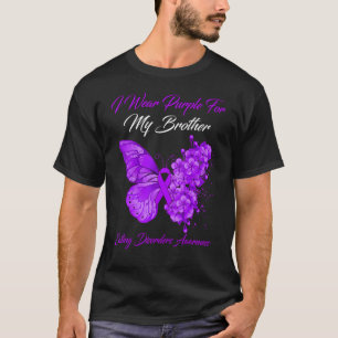 Schmetterling, den ich für meinen Bruder Lila zu s T-Shirt