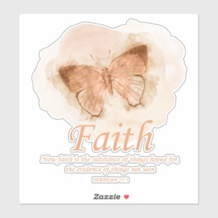 Schmetterling der Christlichen Verse für Frauen:G Aufkleber