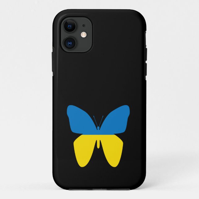 Schmetterling der Ukraine Case-Mate iPhone Hülle (Rückseite)
