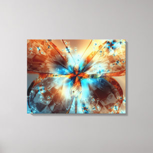 Schmetterling des Lichtes - Leinwand