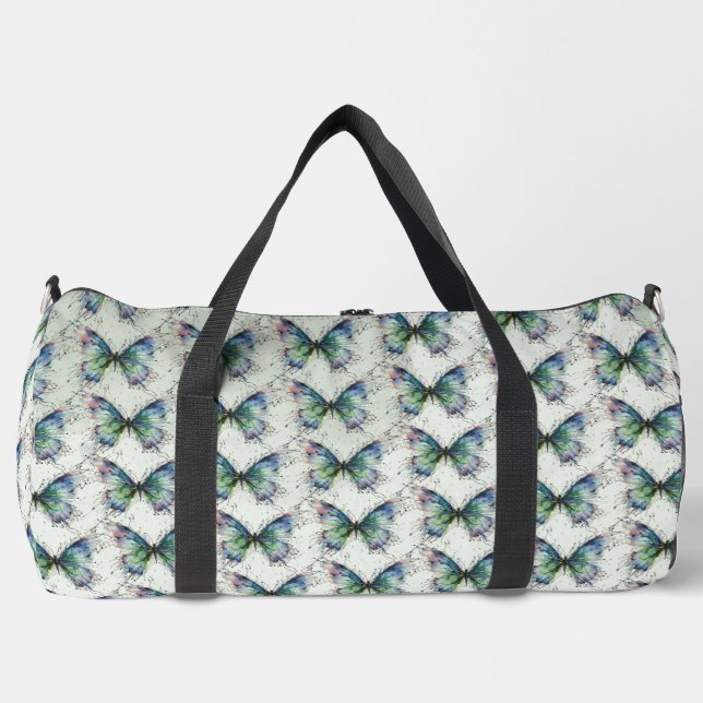 Schmetterling Duffle Bag (Vorderseite)