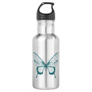 Schmetterling Edelstahl-Wasserflasche Edelstahlflasche
