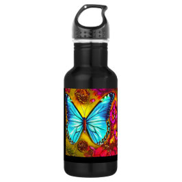 Schmetterling Edelstahlflasche