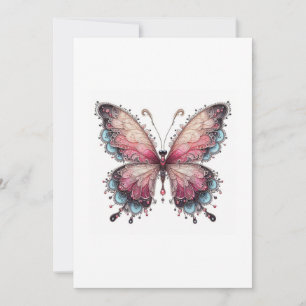 Schmetterling Einladung