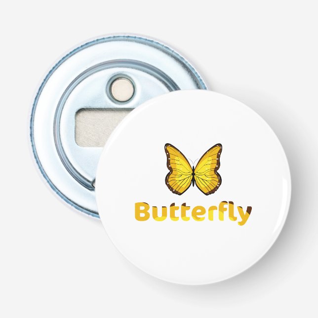 Schmetterling Flaschenöffner (Vorderseite)