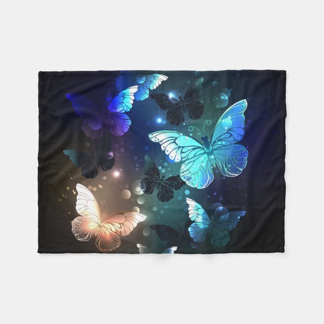 Schmetterling Fleecedecke (Vorderseite (Horizontal))