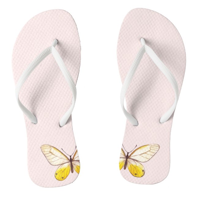 Schmetterling Flip Flops (Fußbett)