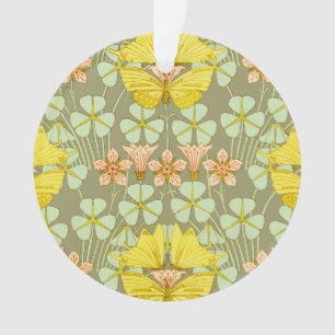 Schmetterling Floral Botanisch Bunt Ornament